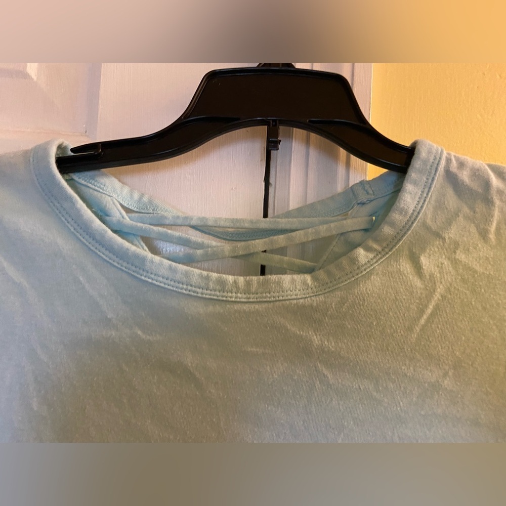 Vintage PINK Victoria's Secret  Long Sleeve Crop Top - Picture 5 of 10